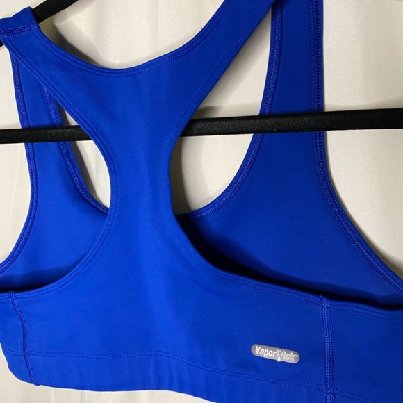 The North Face Vapor Wick Racer Back Sports Bra Blue Size Large - Picture 4 of 8